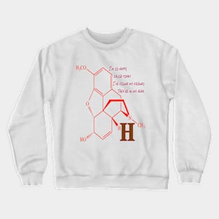 Kurt Cobain Heroin Crewneck Sweatshirt